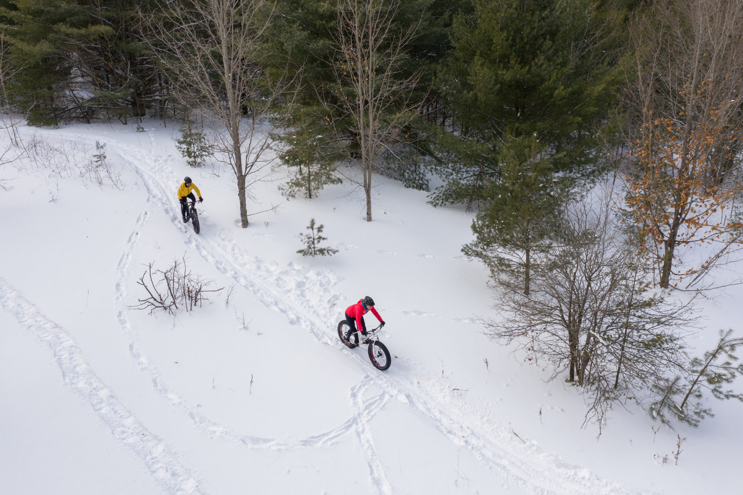 Bike + Snow = Fun! image