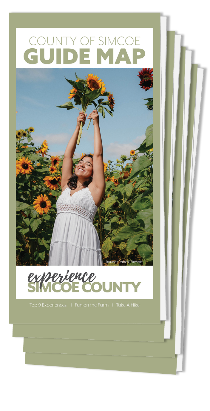 SIMCOE COUNTY GUIDE MAP image